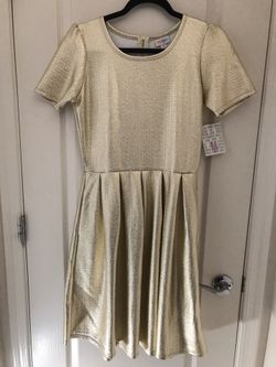 Lularoe Elegant Amelia Holiday Dress