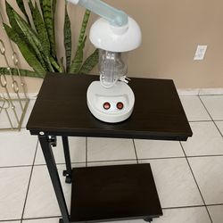 Vaporizador Para Facial Con Su Mesa 