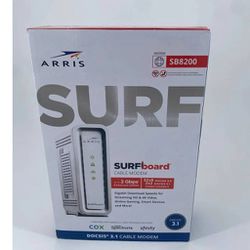 ARRIS SURFboard SB8200 DOCSIS 3.1 10 Gbps Cable Modem New Open Box
