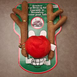 Reindeer Car Dress-Up Kit | Holiday Decoration | Christmas