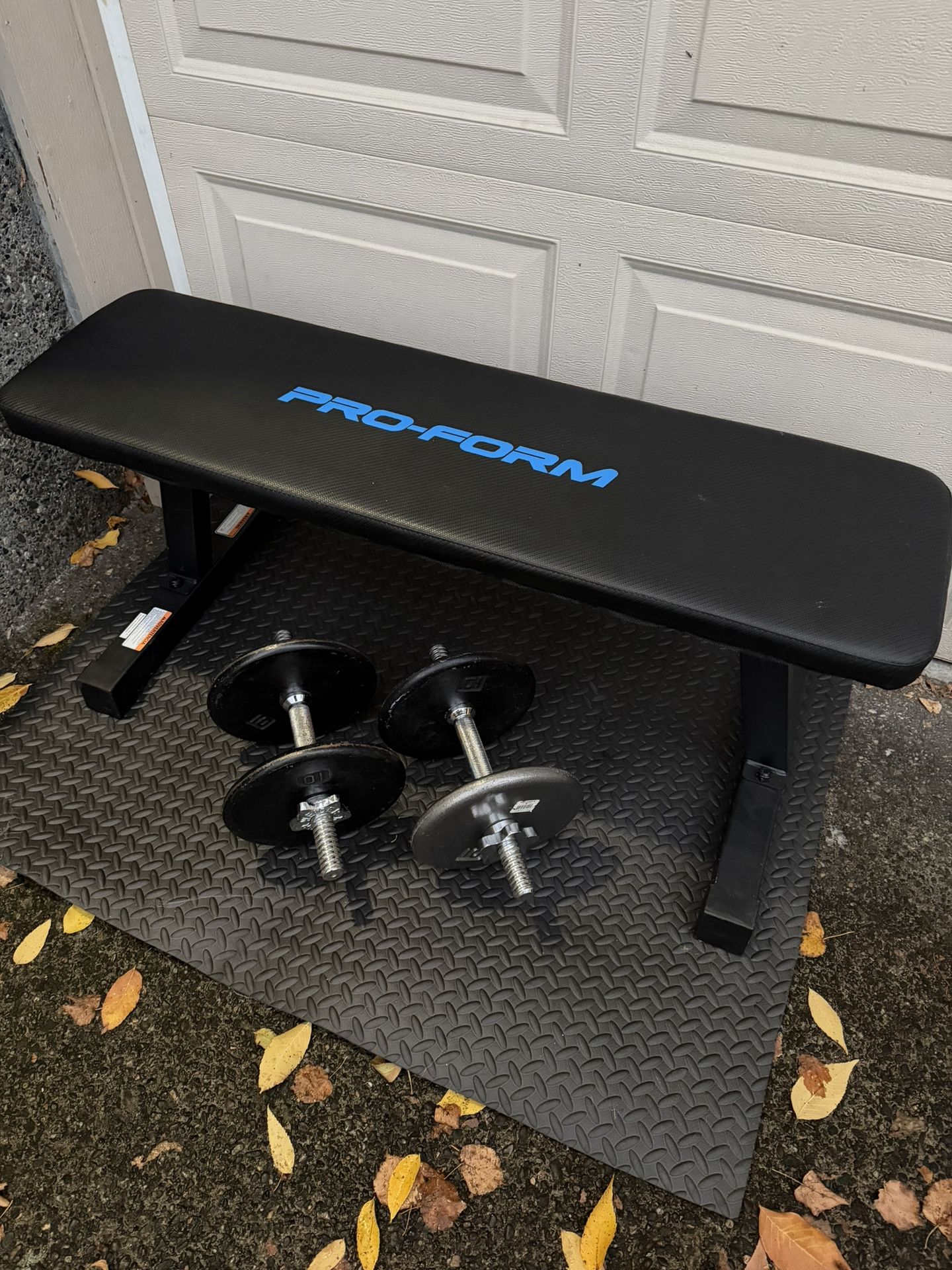 Dumbbells And Weight Bench