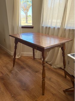Wood table