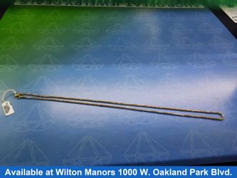 Fox Tail Chain - Yellow Gold 10k (.417) 10.1 grams 22 inch
