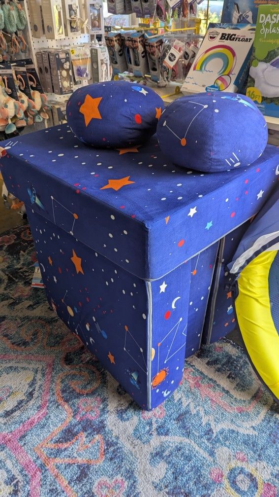 Modular Kids Play Foam Couch Eight-Piece Set Print