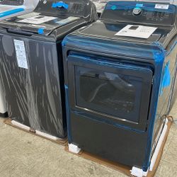 New GE Top Load Washer And Dryer Set - Financing Available 