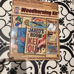 Classic Crafts Wood burning KIT - NIB/wrapped - Retails for $29 for Sale in  Seattle, WA - OfferUp