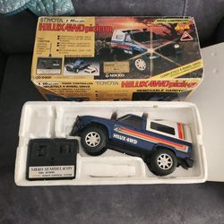 1982 Nikko Toyota hilux rc remote control truck good shape not working needs repair