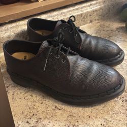 Dr Martens 1461 PEBBLE GRAIN LEATHER OXFORD SHOES