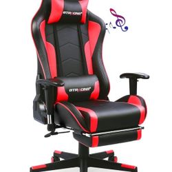 GTRacing Gaming Chair w/ Built In  BT Speakers
