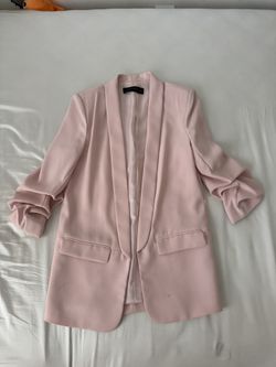 Zara Women Pink Blazer Size Small