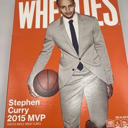 wheaties Steph Curry unopened box must see