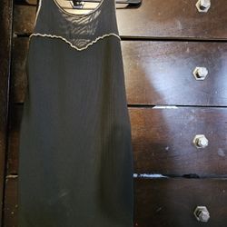 Black N Gold Dress