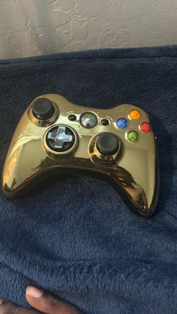 Golden XBOX 360 controller