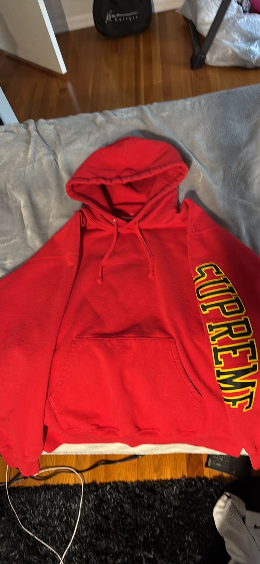 Red Supreme Hoodie