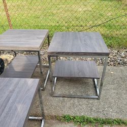 Coffee Table W/ 2 Side Tables