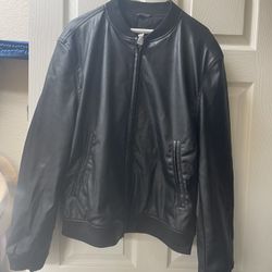 Men’s Faux Leather Jacket 