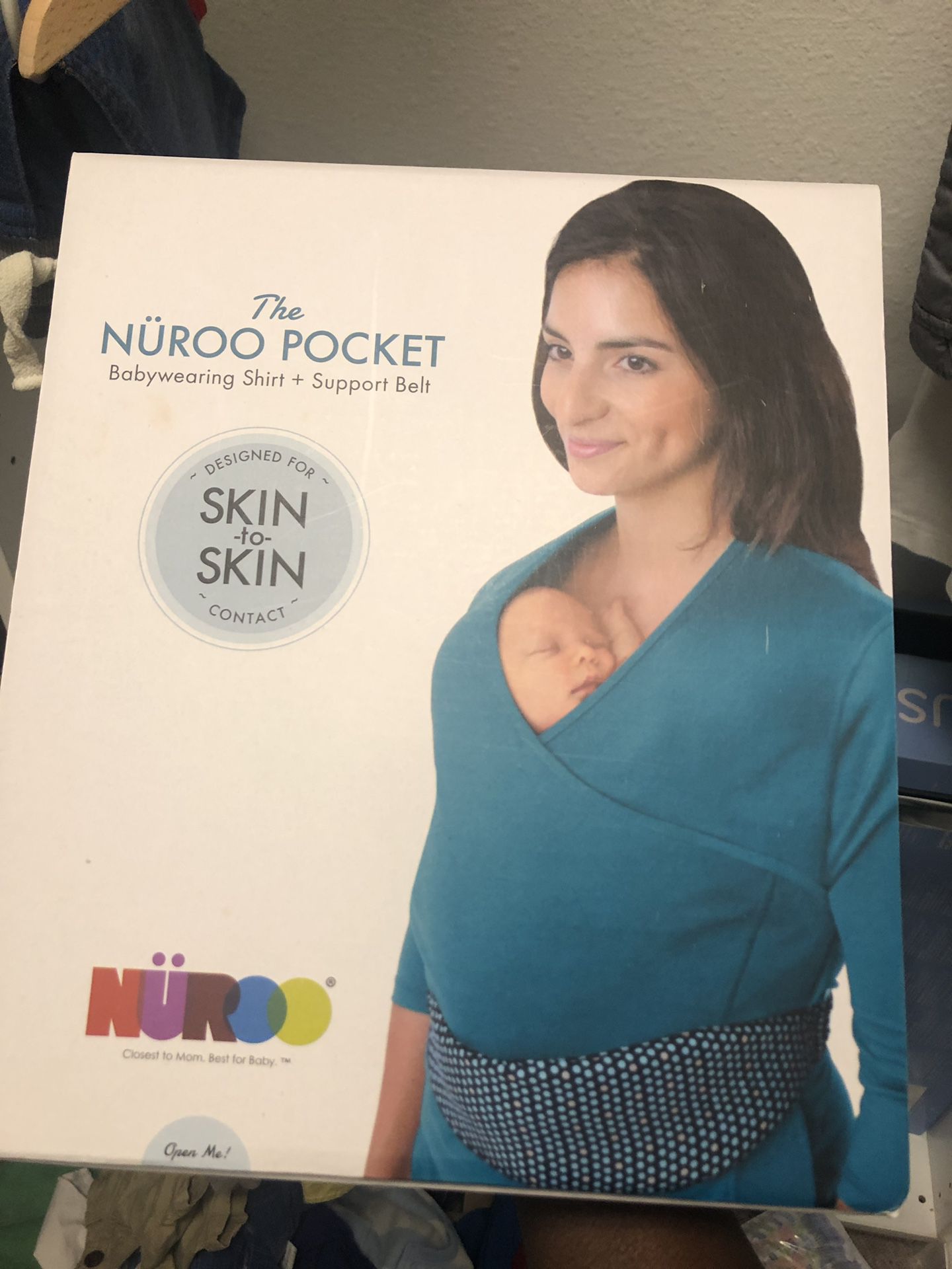 NÜROÓ BabyWearing shirt-With support belt!