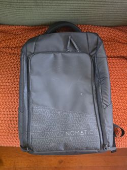 NOMATIC Travel Pack 20L Expandable to 30L Backpack Briefcase Laptop RFID Black