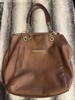Steve Madden Purse – Brown with Gold Accents