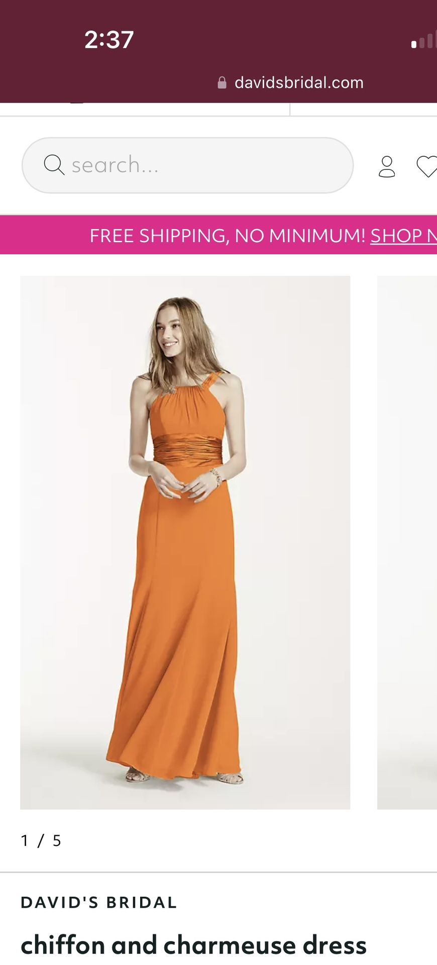 velvet jr bridesmaid dresses Burnt Orange Velvet Bridesmaid Dress Pleated A line Bridesmaid Dress –  vivymakudress main image 1