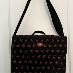 Dickies Red And black Nautical Star Bag
