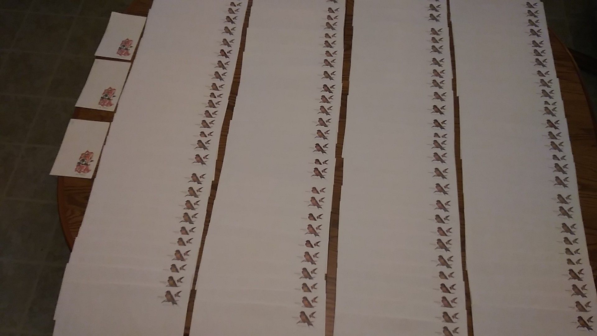 Forever stamped envelopes