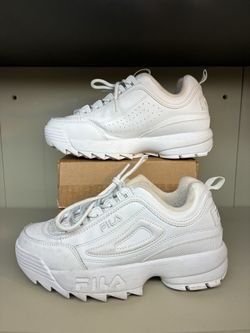 Fila Women's Disruptor 2 Premium Shoes - White Size 7
