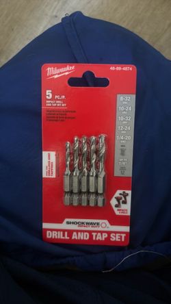 Milwaukee 5pc drill set