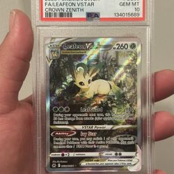Leafeon VStar PSA 10 Pokemon