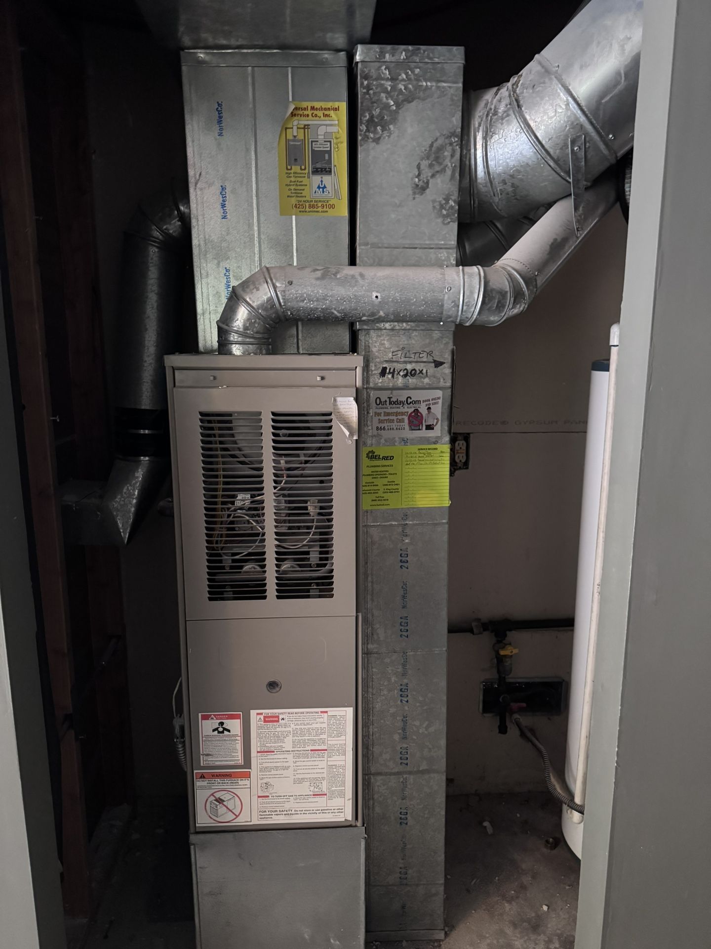 Gas Furnace In Good Working Condition