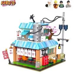 Naruto Ramen Restaurant Anime Building Blocks Bricks Puzzle Toy Set 1192pcs