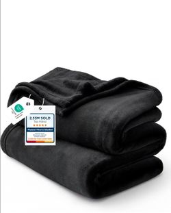 Bedsure GentleSoft Fleece Throw Blanket for Couch Black - Lightweight Plush Fuzzy Cozy Soft Halloween Blankets and Throws for Sofa, 50x60 inches