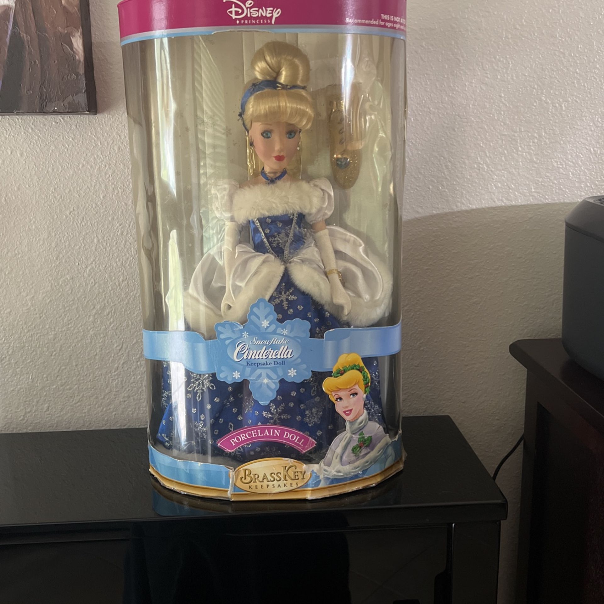 Disney Cinderella Brass Key Keepsake Doll