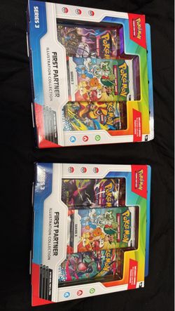 Pokémon TCG First Partner Illustration Collection Series 3 🔥🔥 2 boxes 🔥🔥