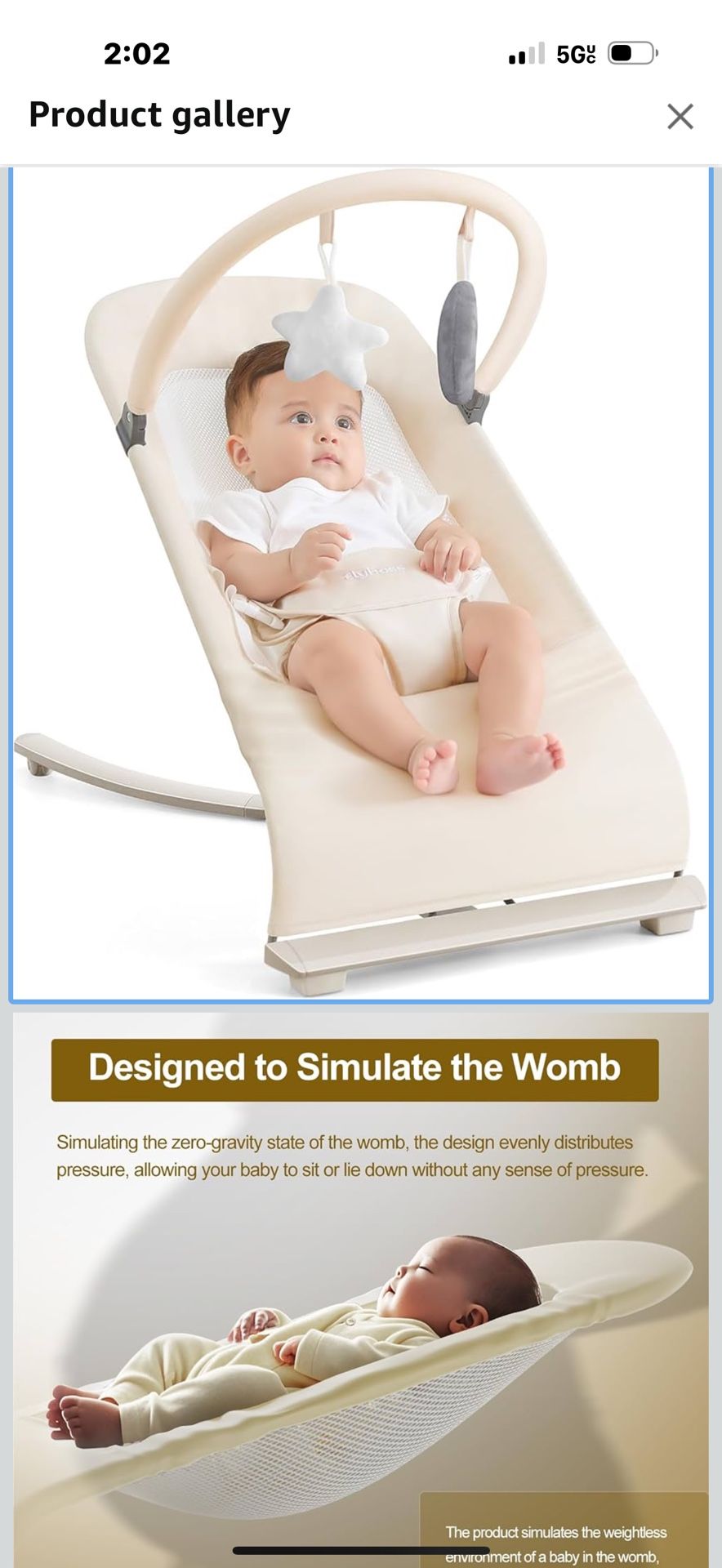 Baby Bouncer Three And One. $79 Amazon