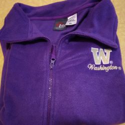 NEW University Of Washington Fleece Jacket