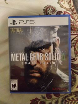 Metal Gear Solid Snake Eater Tactical  Edition ps5