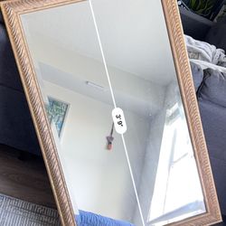 Mirror With Strong Frame And  Frame Details 