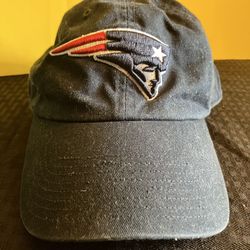 New England Patriots NFL 47 Brand Navy with Embroided Logo Adjustable Strap
