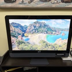 STGSivir Computadora de escritorio todo en uno, pantalla FHD de 24 pulgadas, Intel Core i7 3.1G hasta 3.9G, 16G, 1T SSD, WiFi, BT 5.0, teclado y mouse