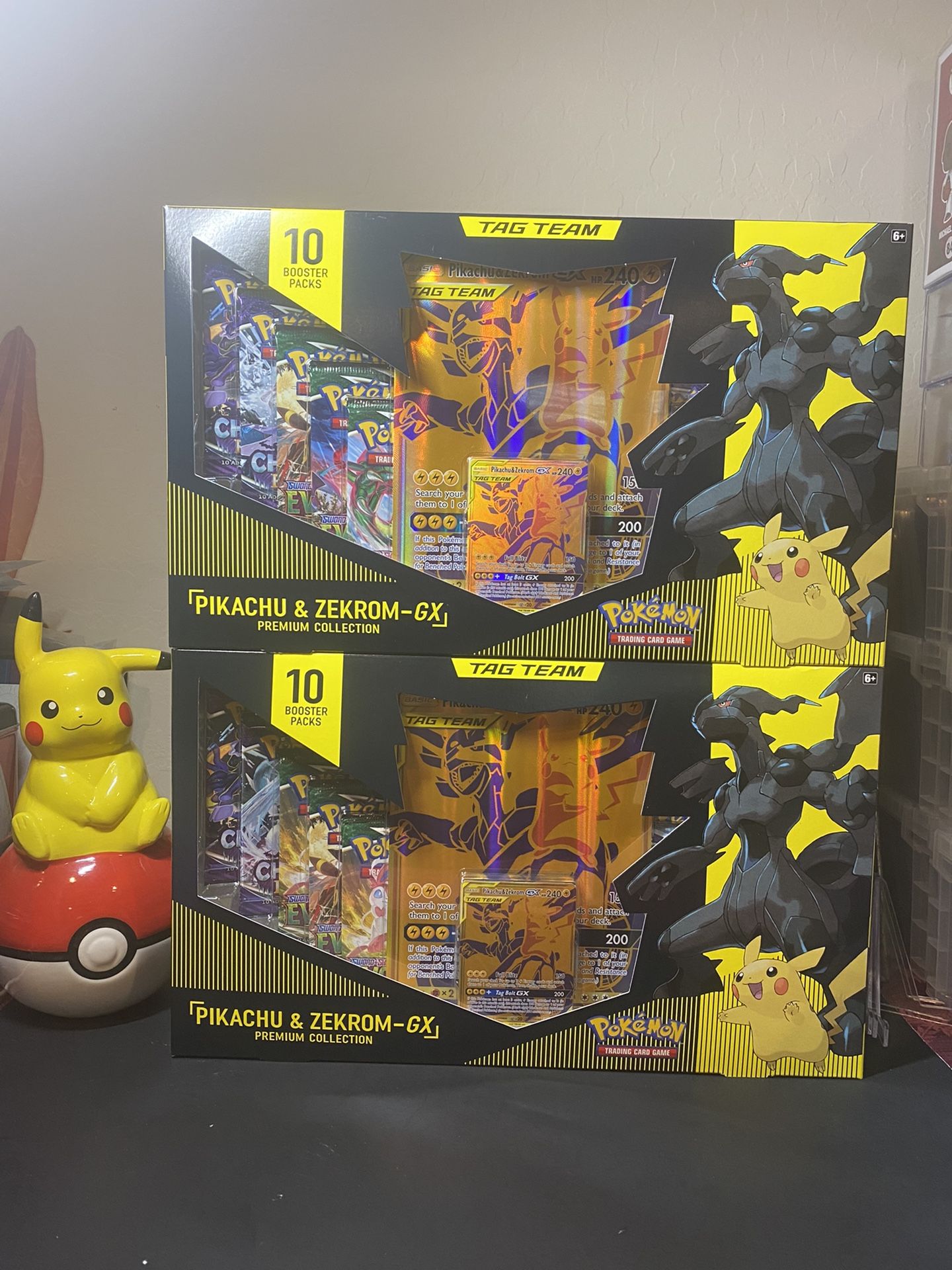 Pikachu & Zekrom GX Premium Collection GameStop Exclusive
