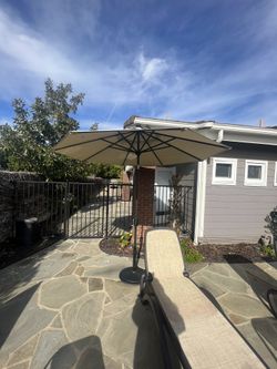 Outside Umbrellas