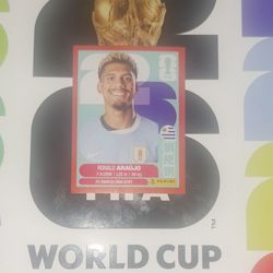 Ronald Araújo Red Boarder World cup 2026 Sticker