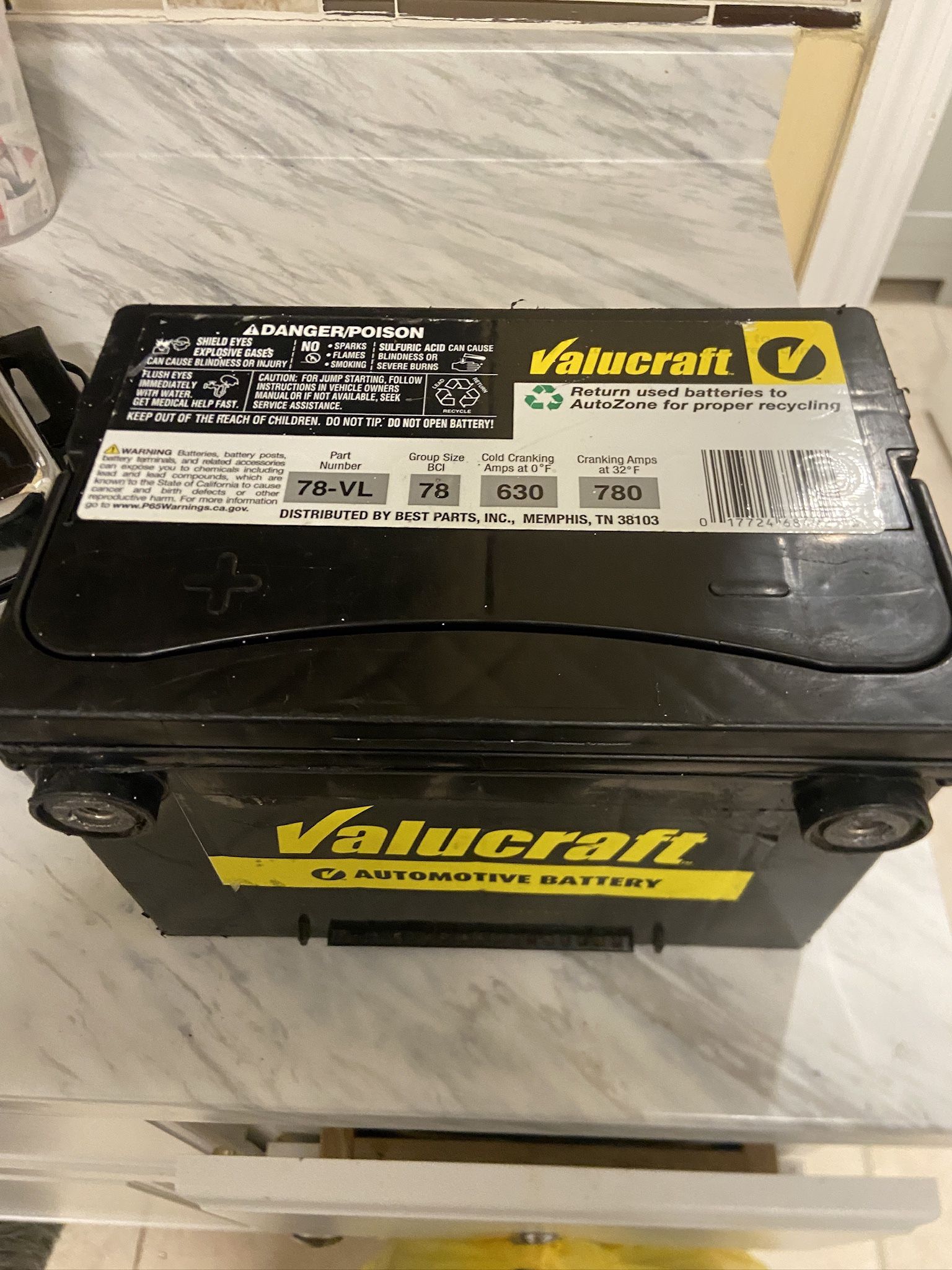 Side Post Terminal Battery