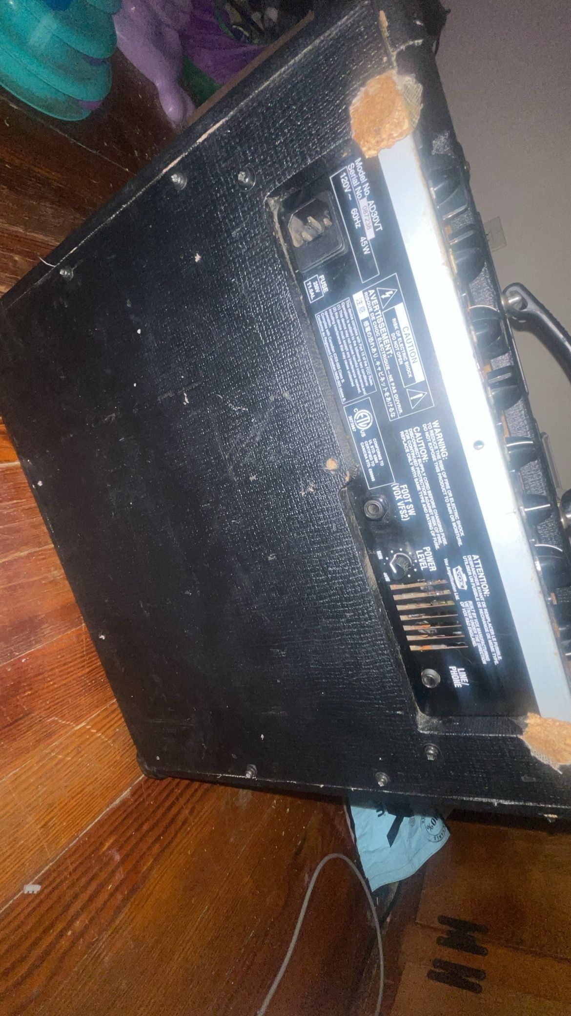 Vox Guitar amplifier 