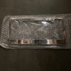Audi Metal License Plate Frame Brand new 