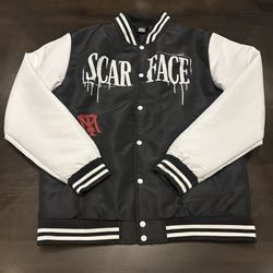 Scarface Varsity Bomber Jacket large
