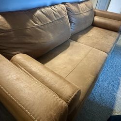 Telora Wood Sofa (like New)