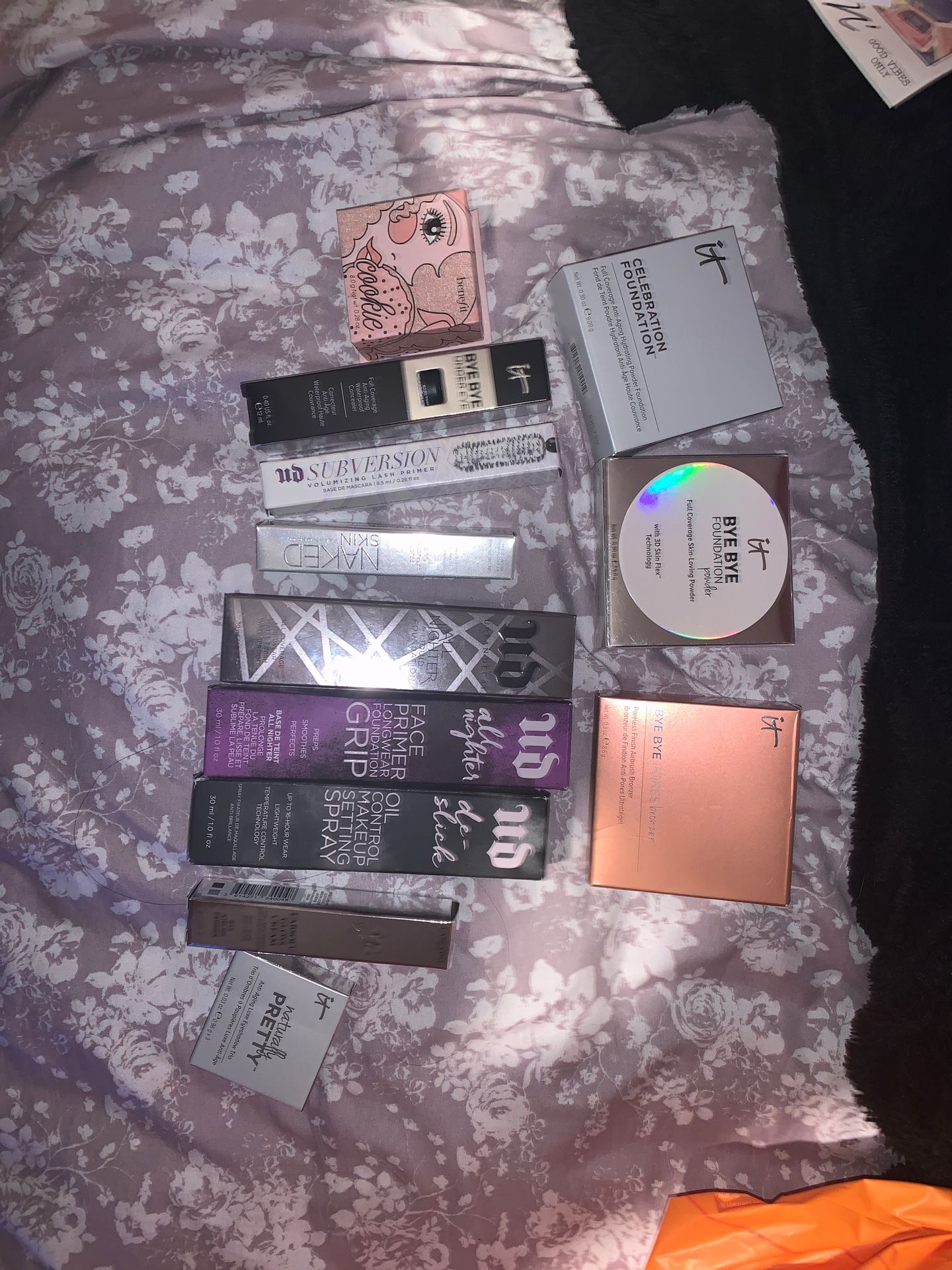 Urban decay, it cosmetics, benefit makeup