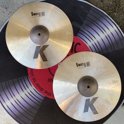Zildjian K Series 15” Sweet Hi Hat Drum Cymbals BRAND NEW Retails for $669